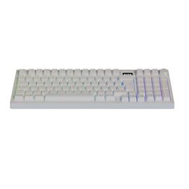 AVAX GM03 PRO 98% Gasket RGB tri-mode mechanikus Gateron piros switch vezeték nélküli billentyűzet (magyar, fehér) AVAX_GM03R_PRO_WHITE small