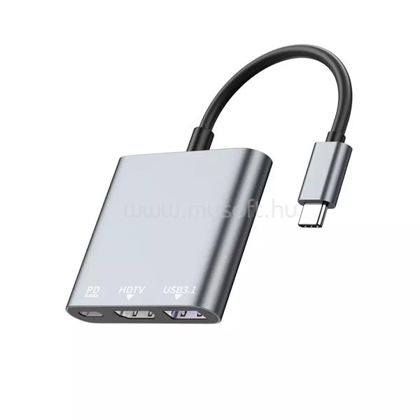 AVAX HB903 PRIME USB-C 3.2 - USB 3.2, HDMI 4K60Hz, PD100W HUB