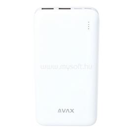 AVAX PB104W LIGHTY 10000mAh fehér powerbank PB104W small