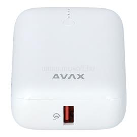 AVAX PB105W MINI 10000mAh Type C/PD 20W+QC 22.5W gyorstöltő fehér powerbank PB105W small