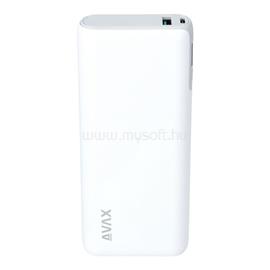 AVAX PB202W VITALITY 20000mAh Type C/PD 65W+QC18W gyorstöltő fehér powerbank PB202W small