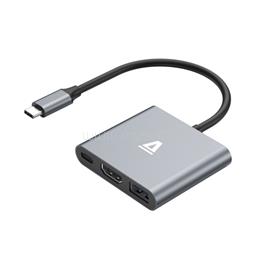 AVAX USB HUB USB-C 3in1 USB3.0, HDMI 4K, PD 100W AVAX_HB9031 small