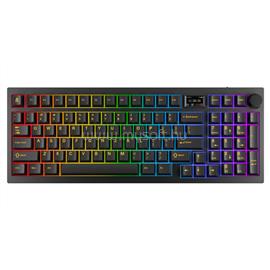 AVAX Vezetékes/Vezeték Nélküli Billentyűzet GM03 PRO USB, Fekete, Mechanikus, Brown Switch, HUN AVAX_GM03B_PRO small