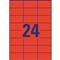 AVERY 3448 70x37mm piros univerzális címke AVERY_3448 small