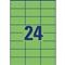 AVERY 3450-10 70x37mm 240db-os zöld univerzális etikett AVERY_3450-10 small