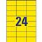 AVERY 3451-10 70x37mm 240db-os sárga univerzális etikett AVERY_3451-10 small