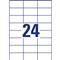 AVERY 3474 70×37mm univerzális 2400db-os etikett AVERY_3474 small