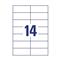 AVERY 3653 105×42,3mm univerzális 1400db-os etikett AVERY_3653 small