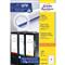 AVERY Etikett címke, 192 x38mm, iratrendezőre 7 címke/ív, 100 ív/doboz, fehér AVERY_L4760-100 small