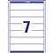 AVERY Etikett címke, 192 x38mm, iratrendezőre 7 címke/ív, 100 ív/doboz, fehér AVERY_L4760-100 small