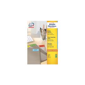 AVERY Etikett címke, 70 x37mm, univerzális, 24 címke/ív, 100 ív/doboz, zöld AVERY_AV3450 small