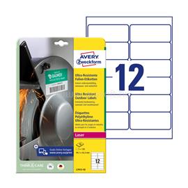AVERY Etikett címke, 99,1 x42,3mm, ultra ellenálló 12 címke/ív, 10 ív/doboz, fehér AVERY_62337 small