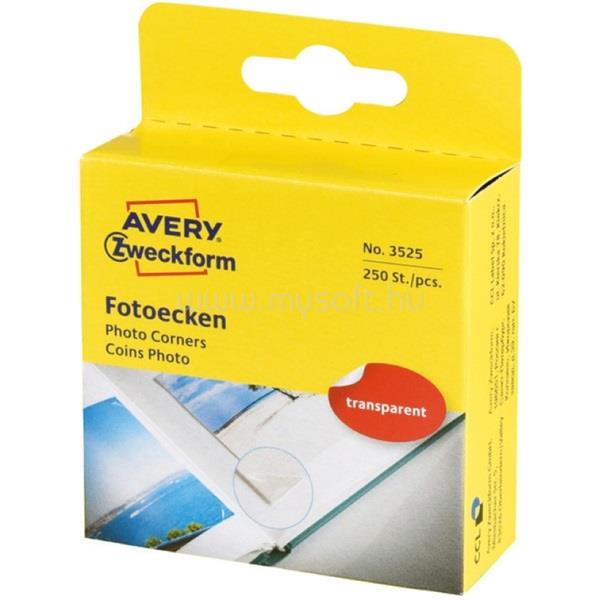 AVERY fotósarok 19x17mm 250db