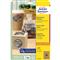AVERY L7110-25 62x42mm újrahasznosított barna kraft etikett AVERY_L7110-25 small