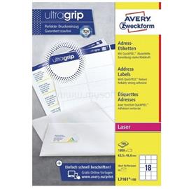 AVERY L7161-100 QP 63,5x46,6mm 1800db-os etikett AVERY_L7161-100 small