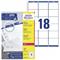 AVERY L7161-100 QP 63,5x46,6mm 1800db-os etikett AVERY_L7161-100 small
