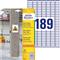 AVERY L7871-20 25,4x10mm szuper tapadású 3780db-os etikett AVERY_L7871-20 small