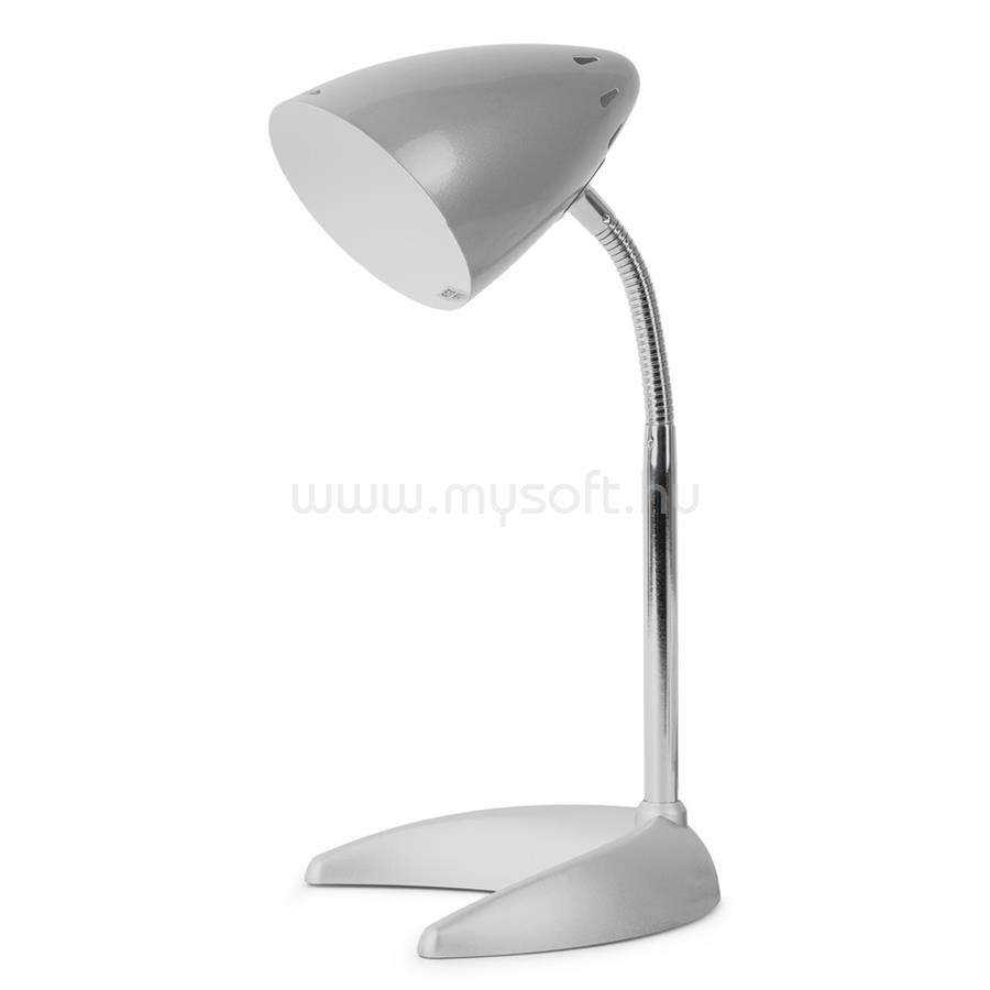 AVIDE Asztali lámpa, Basic, C-talpas, max. 40W, AVIDE, ezüst