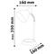 AVIDE Asztali lámpa, Basic, O-talpas, 11W, AVIDE, fehér AVIDE_67150 small