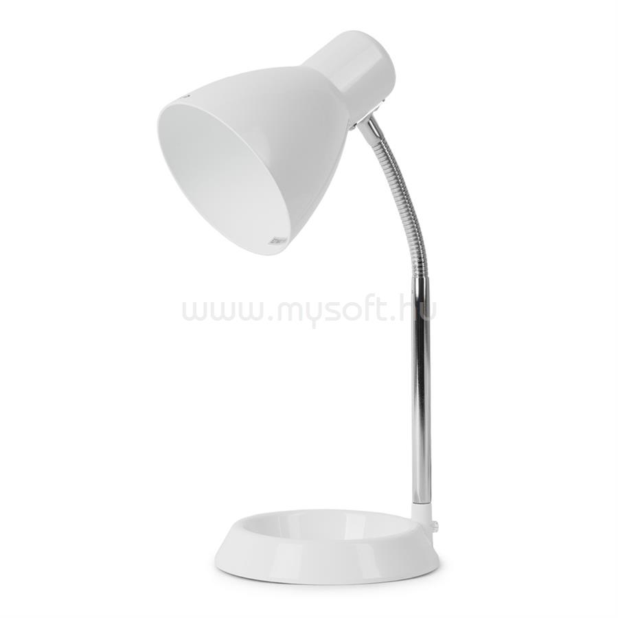 AVIDE Asztali lámpa, Basic, O-talpas, 11W, AVIDE, fehér