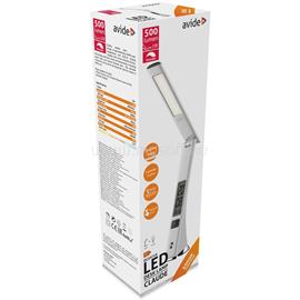 AVIDE Asztali LED lámpa, Claude, kijelzős, 5W, 5000K, AVIDE, fehér AVIDE_67142 small