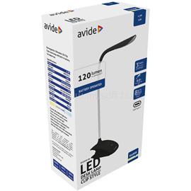 AVIDE Asztali LED lámpa, csiptethető, 1,5W, 6400K, AVIDE, fekete AVIDE_67111 small