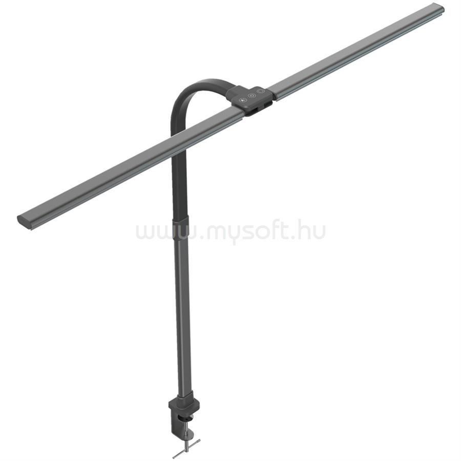 AVIDE Asztali LED lámpa, duplafejű, 18W, AVIDE, fekete