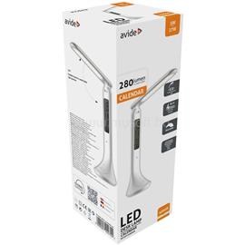AVIDE Asztali LED lámpa, kijelzővel, 5W, 4000K, AVIDE, fehér AVIDE_67106 small