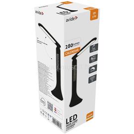 AVIDE Asztali LED lámpa, kijelzővel, 5W, 4000K, AVIDE, fekete AVIDE_67105 small