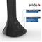 AVIDE Asztali LED lámpa, kijelzővel, 5W, 4000K, AVIDE, fekete AVIDE_67105 small