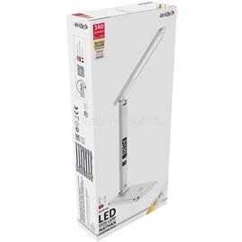 AVIDE Asztali LED lámpa, Nathan, kijelzős, 6W, 5000K, AVIDE, fehér AVIDE_67125 small