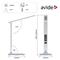 AVIDE Asztali LED lámpa, Nathan, kijelzős, 6W, 5000K, AVIDE, fehér AVIDE_67125 small