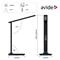 AVIDE Asztali LED lámpa, Nathan, kijelzős, 6W, 5000K, AVIDE, fekete AVIDE_67121 small