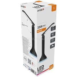 AVIDE Asztali LED lámpa, RGB hangulatvilágítás, 4W, 4000K, AVIDE, fekete AVIDE_67097 small