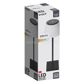 AVIDE Asztali LED lámpa, USB, 4W, 4000K, AVIDE, fekete AVIDE_67104 small