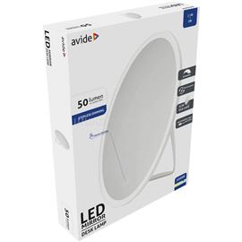 AVIDE Világítós sminktükör, LED, akkumulátoros, kerek, AVIDE AVIDE_67115 small