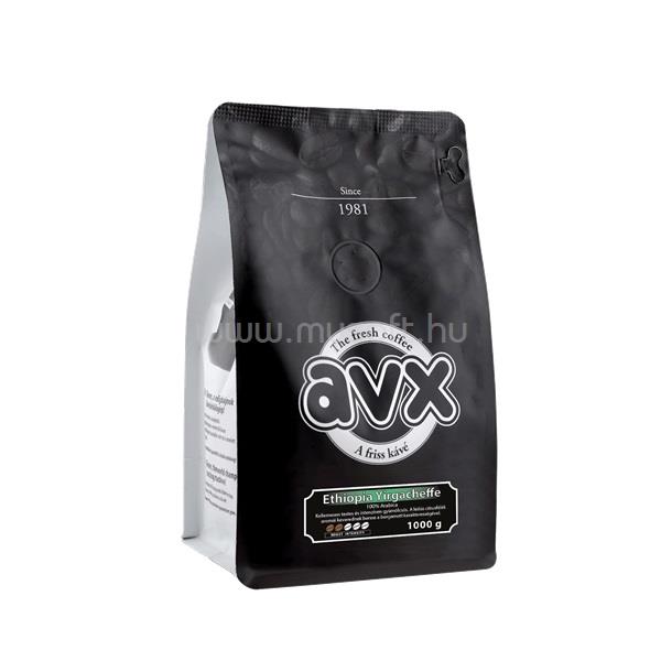 AVX Ethiopia Yirgacheffe pörkölt szemes kávé 1000 g