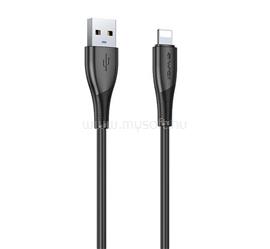 AWEI iPhone 14 Plus / 14 Pro Max / 14 Pro CL-182L adatkábel USB - lightning, 100cm, FEKETE AWEI_CL-182L small