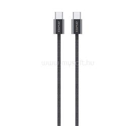 AWEI AWEI CL-219T adatkábel Type-C - Type-C, 100cm, FEKETE AWEI_CL-219T_B small