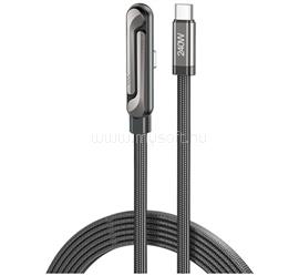 AWEI AWEI CM-12C adatkábel Type-C - Type-C, 150cm, FEKETE AWEI_CM-12C small