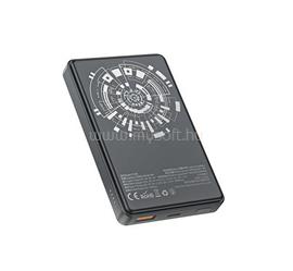 AWEI AWEI P33K vésztöltő USB+Type-C aljzat 10000mAh, PD gyorstöltő, FEKETE AWEI_P33K small