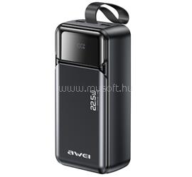 AWEI AWEI PA-105 vésztöltő 3 Type-C aljzat 40000mAh, LED kijelző, FEKETE AWEI_PA-105 small