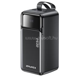 AWEI AWEI PA-106 vésztöltő 3 Type-C aljzat 50000mAh, LED kijelző, FEKETE AWEI_PA-106 small