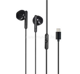 AWEI PC-25T fülhallgató SZTEREO Type-C, felvevő gomb, FEKETE AWEI_PC-25TB35 small