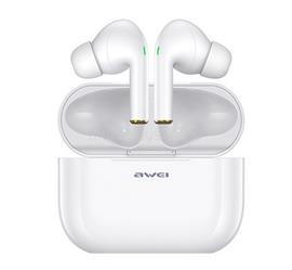 AWEI T29 bluetooth fülhallgató SZTEREO (v5.0, TWS, aktív zajszűrő, vízálló + töltőtok) FEHÉR AWEI_T29_W small