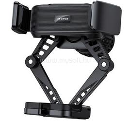 AWEI X39 autós tartó szellőzőre, 4-7" méret, FEKETE AWEI_X39 small