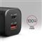 AXAGON ACU-PQ100 PD3.0 & QC4+ Dual Outputs Wall Charger 100W Black ACU-PQ100 small