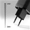 AXAGON ACU-PQ100 PD3.0 & QC4+ Dual Outputs Wall Charger 100W Black ACU-PQ100 small