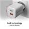 AXAGON ACU-PQ100W PD3.0 & QC4+ Dual Outputs Wall Charger 100W White ACU-PQ100W small