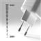 AXAGON ACU-PQ100W PD3.0 & QC4+ Dual Outputs Wall Charger 100W White ACU-PQ100W small
